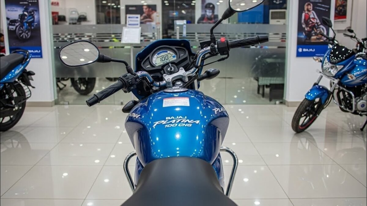 New Bajaj Platina CNG
