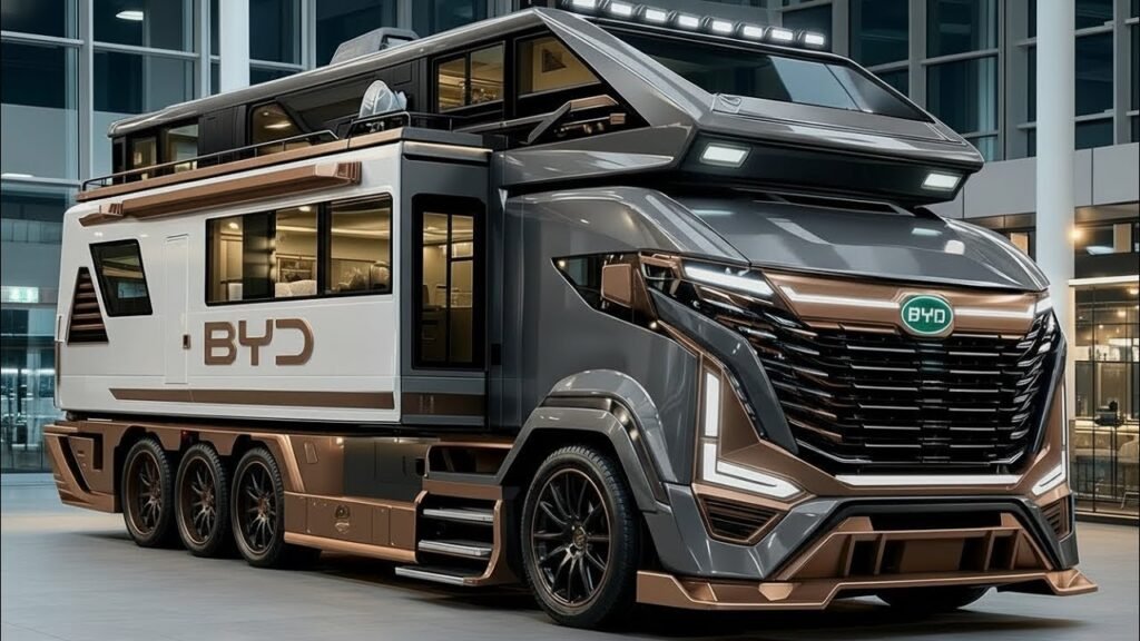 2027 BYD T5 Camper Van